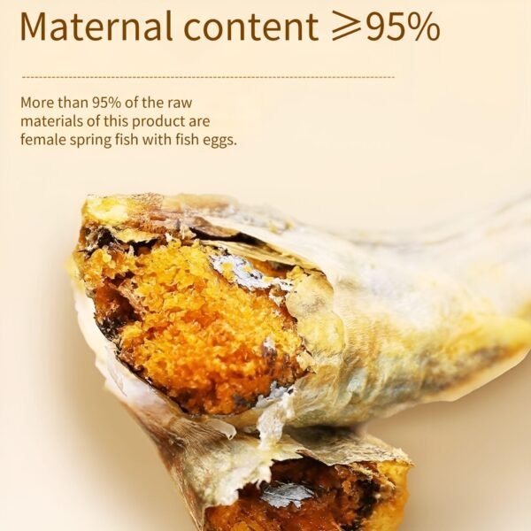 Multi-spring fish freeze-dried cat snacks calcium full seed dried fish nutrition cat snacks 1.1 pounds.