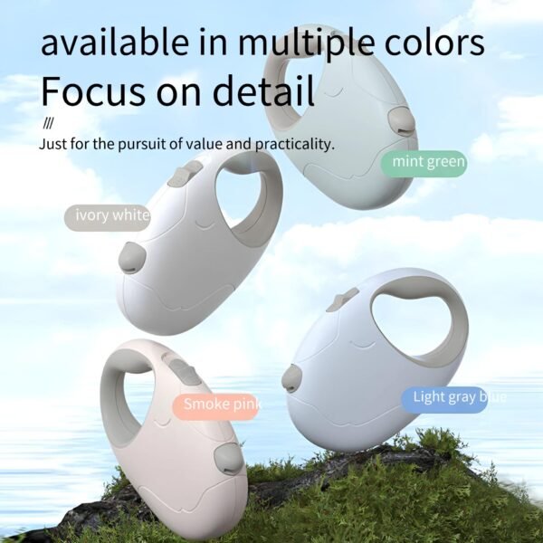Dog leash automatically retractable dog leash dog chain medium-sized small dog walking dog Teddy bear pet special color light gray blue smoke pink ivory white mint green specifications (length * width) 3m 5m.